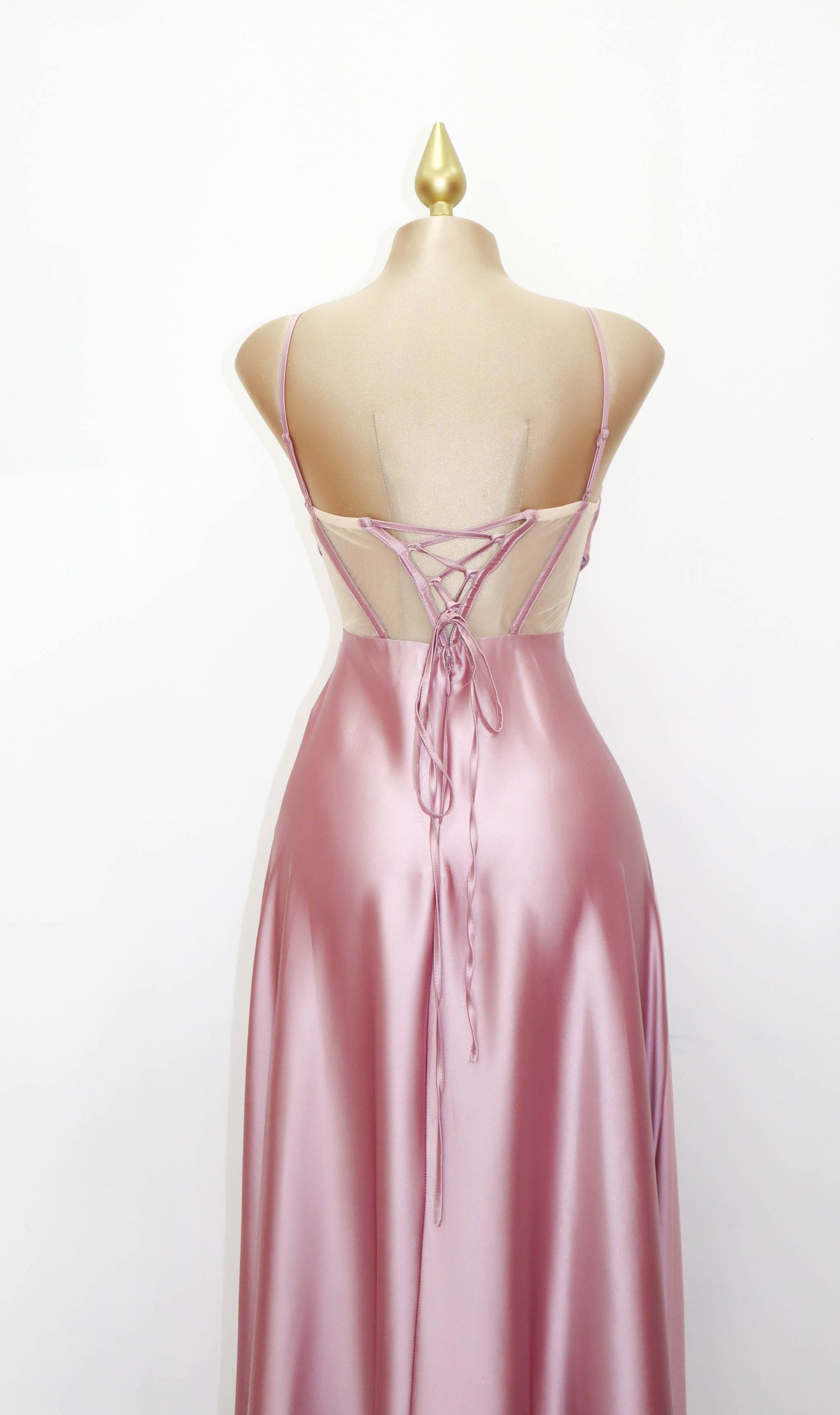 Vestido largo corsetti