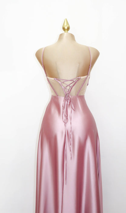 Vestido largo corsetti